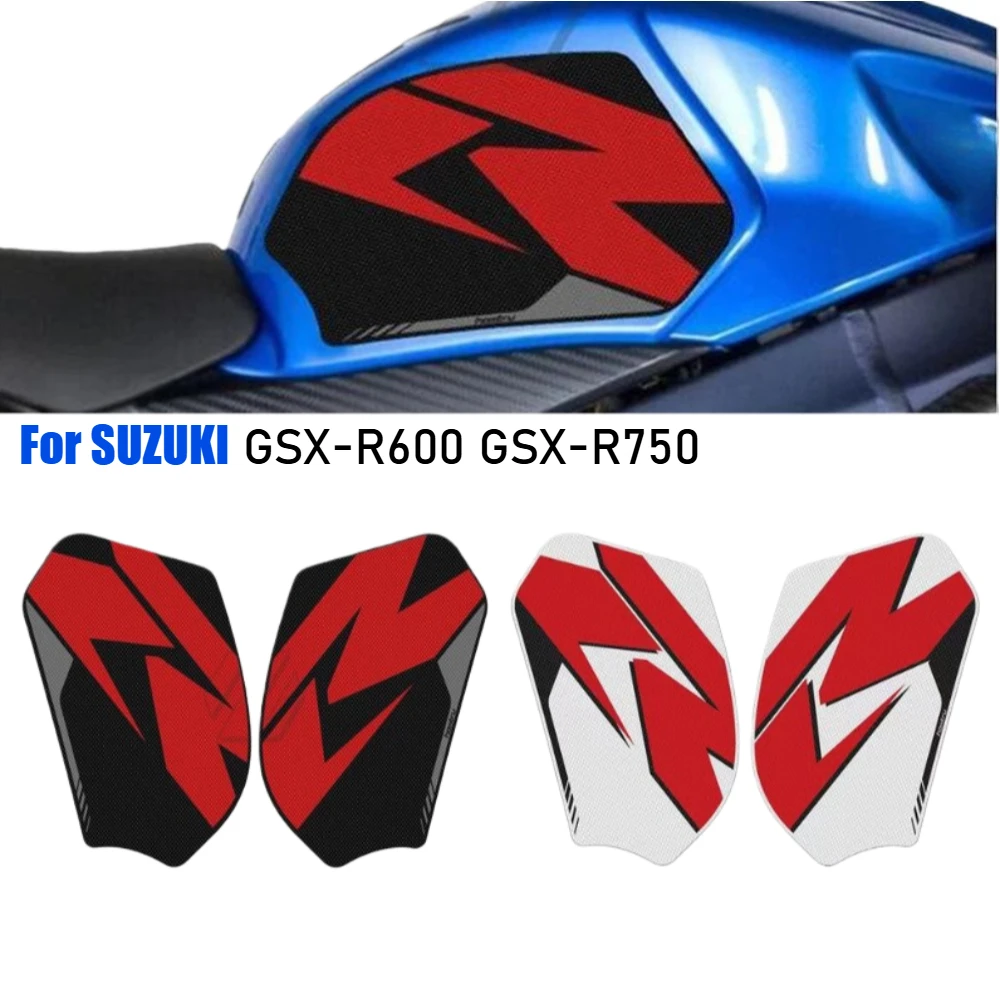 Sticker for SUZUKI GSXR600 GSXR750 GSX-R 600 750 2011-2016 Motorcycle Side Tank Pad Protection Knee Grip Anti-slip Accessories