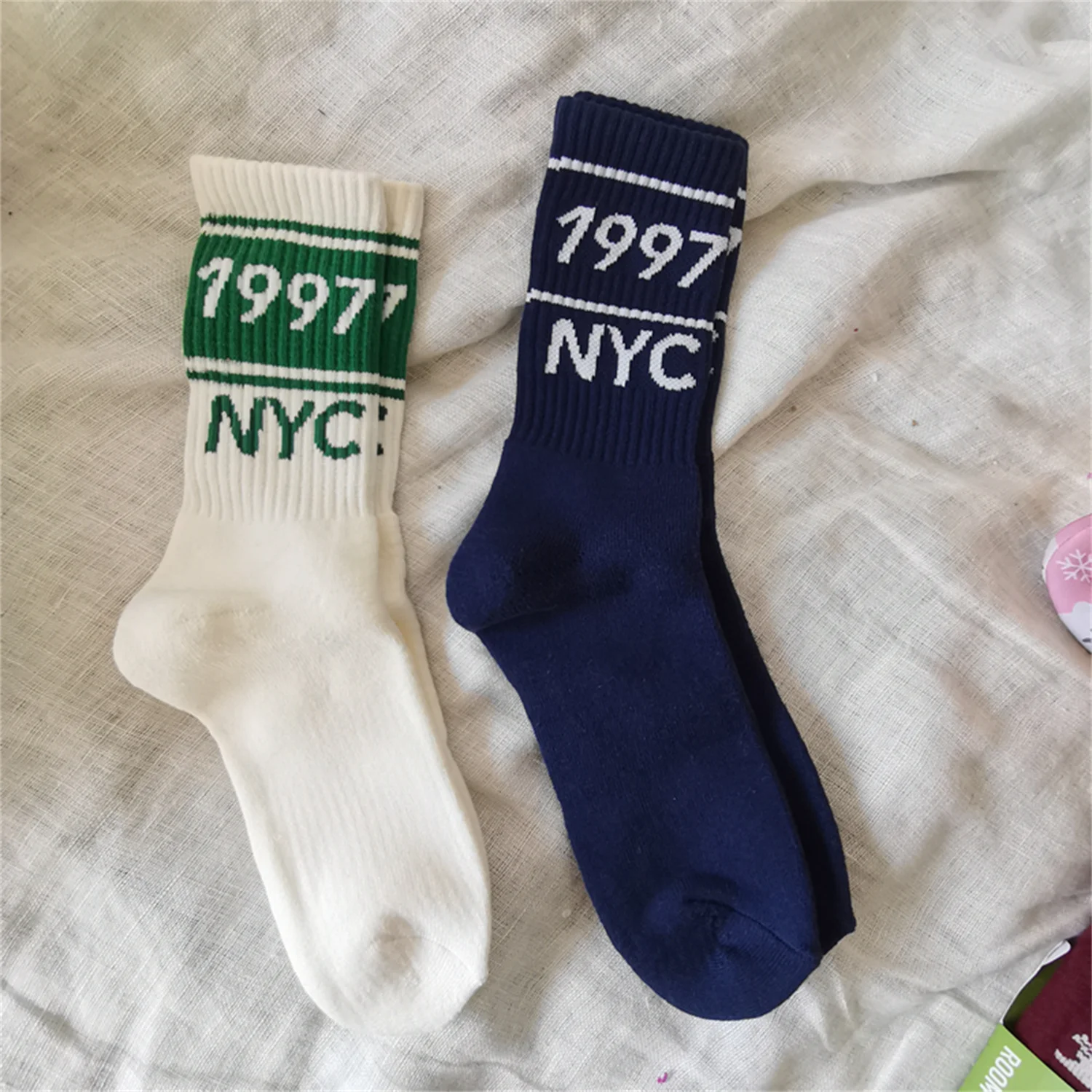 Basketball Socks Newyork City Socks Baseball Golf Socks Sportings Cotton Fetish  Stocking Fine Dress Socks Short Socks Daily