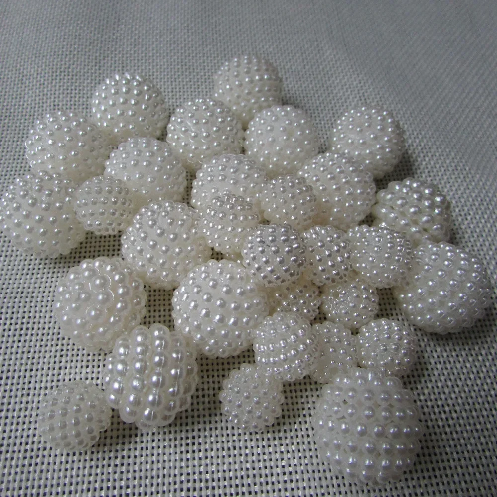 50g for sale waxberry ball high imitation pearls DIY handwork accessories material decoration phone beauty essential 10mm-30mm