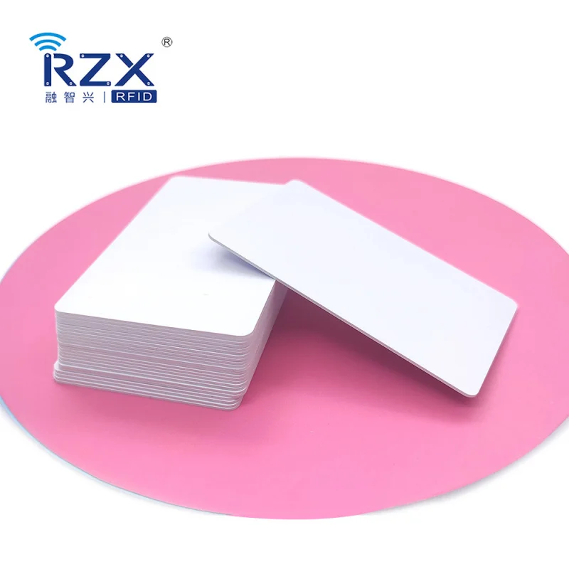 100PCs printable 13.56MHz NFC blank card RFID nTAG 213/nTAG 215/nTAG 216 card White smart PVC ID card