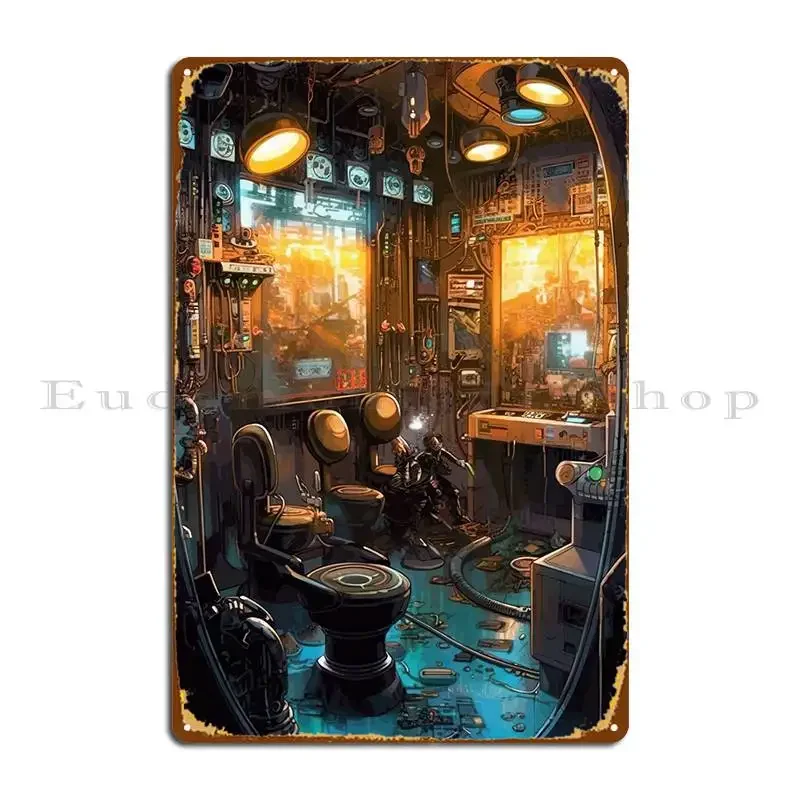 Toilet Wc Metal Pla…