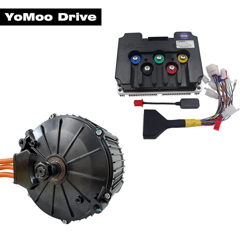 

QS165 10KW 48V-96V 6300RPM 50H PMSM Mid Drive Motor With Fardriver ND721000 Controller For E-Motorcycle Off-road Moped Lightbike