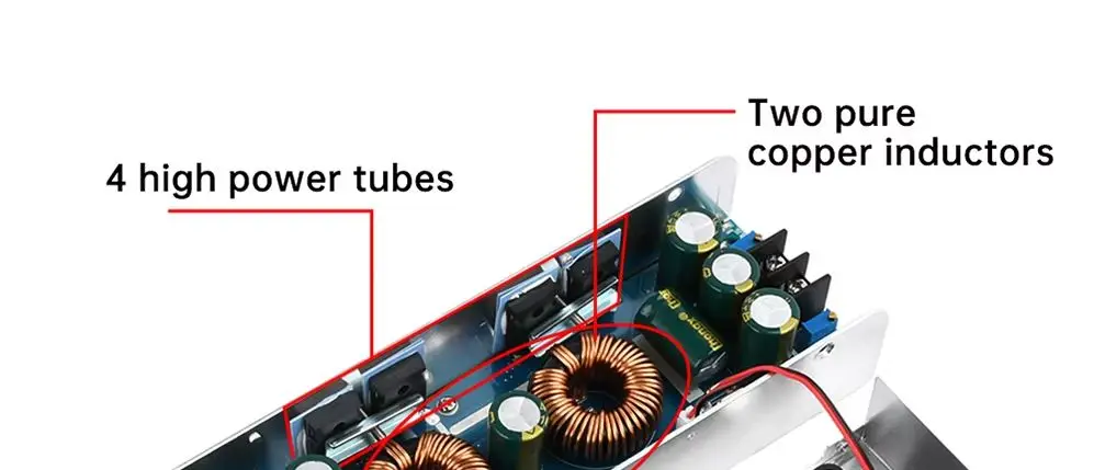 

1000W 20A Voltage Converter CV Boost Converter Step Up DC10.5-75V to12-85V Module Power Supply