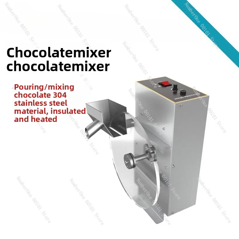 Commercial chocolate mixer - heats, keeps warm, and mixes more evenly - stainless steel mixer for cake shops and dessert parlors