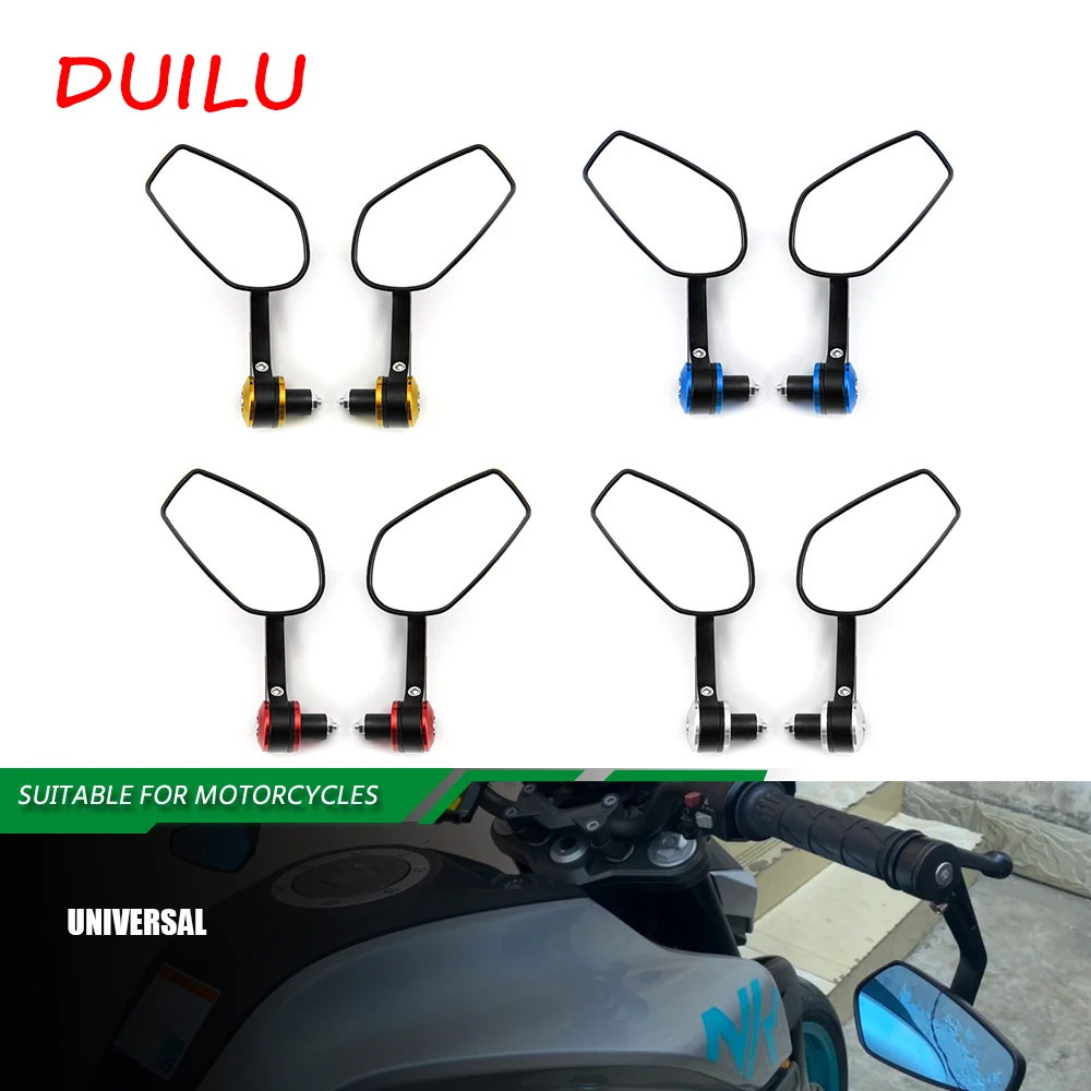 

Handlebar End Mirror Motorcycle Rearview Mirror universal For BMW R1300GS F900GS For Yamaha tenere 700 MT07 For Honda CB750