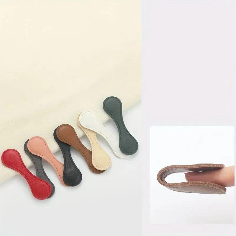 Detachable Fixed Magnetic Buckle Leather Leg Retracting Tool Nail-Free Seam-Free Trouser Legs Accessory Sewing Tool