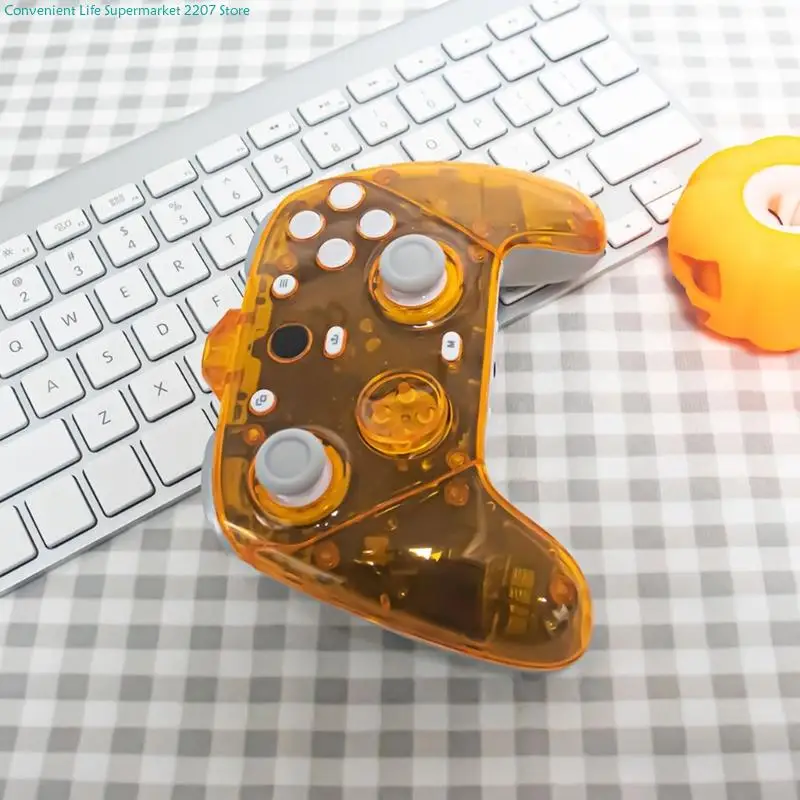 Cubierta de controlador transparente J0PA para GameSir G7 Pro, carcasa frontal de accesorios de gaming