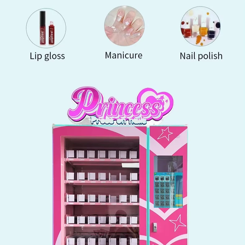 

Customized Large Capacity 24 Hour Vending Machine for Electronics Jewelry Makeup with SDK Function Medium Convenience Store