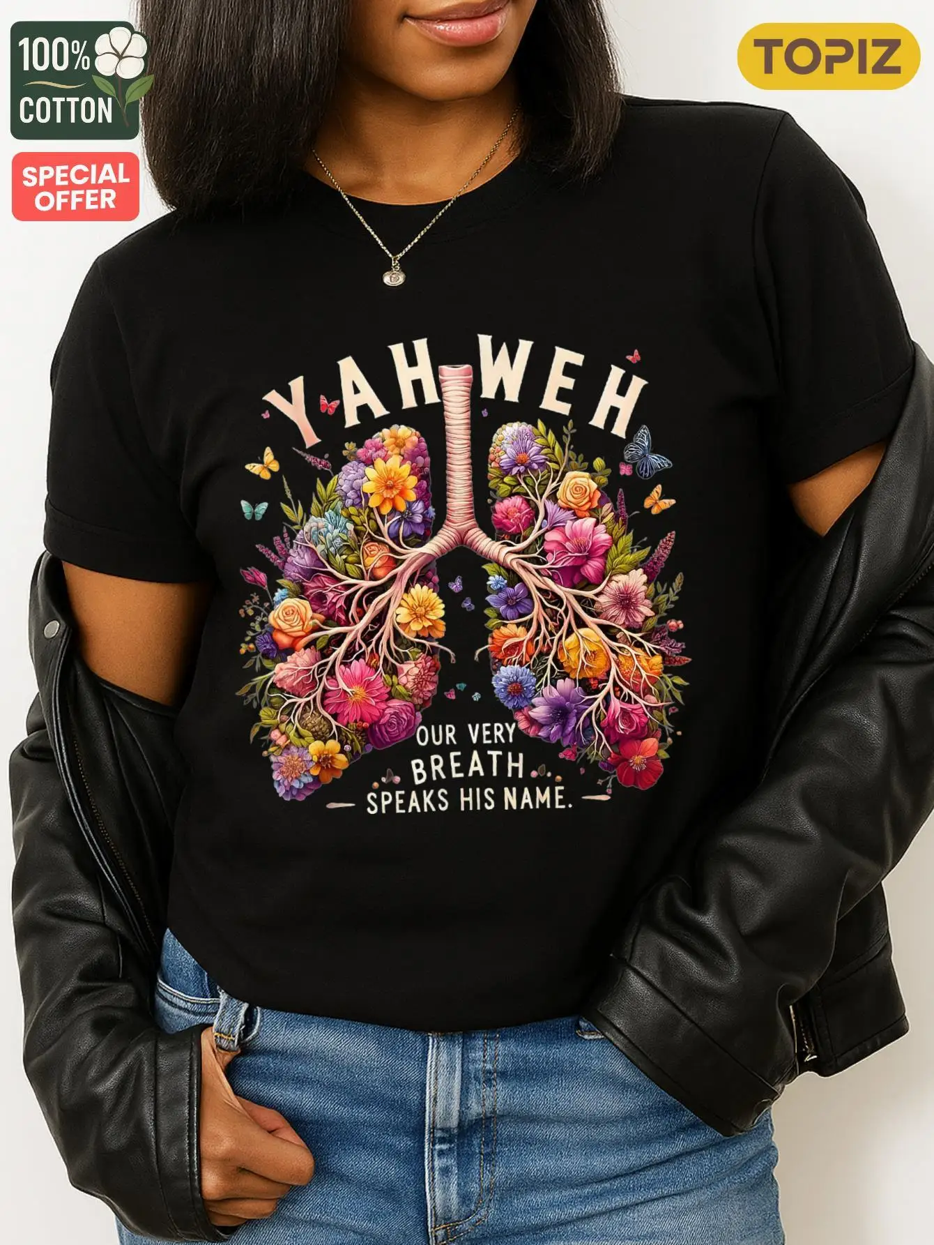 Testo 100% traspirante, confortevole rilassato, più venduto per l'estate e la primavera e l'uso quotidiano, top casual elegante, regalo per