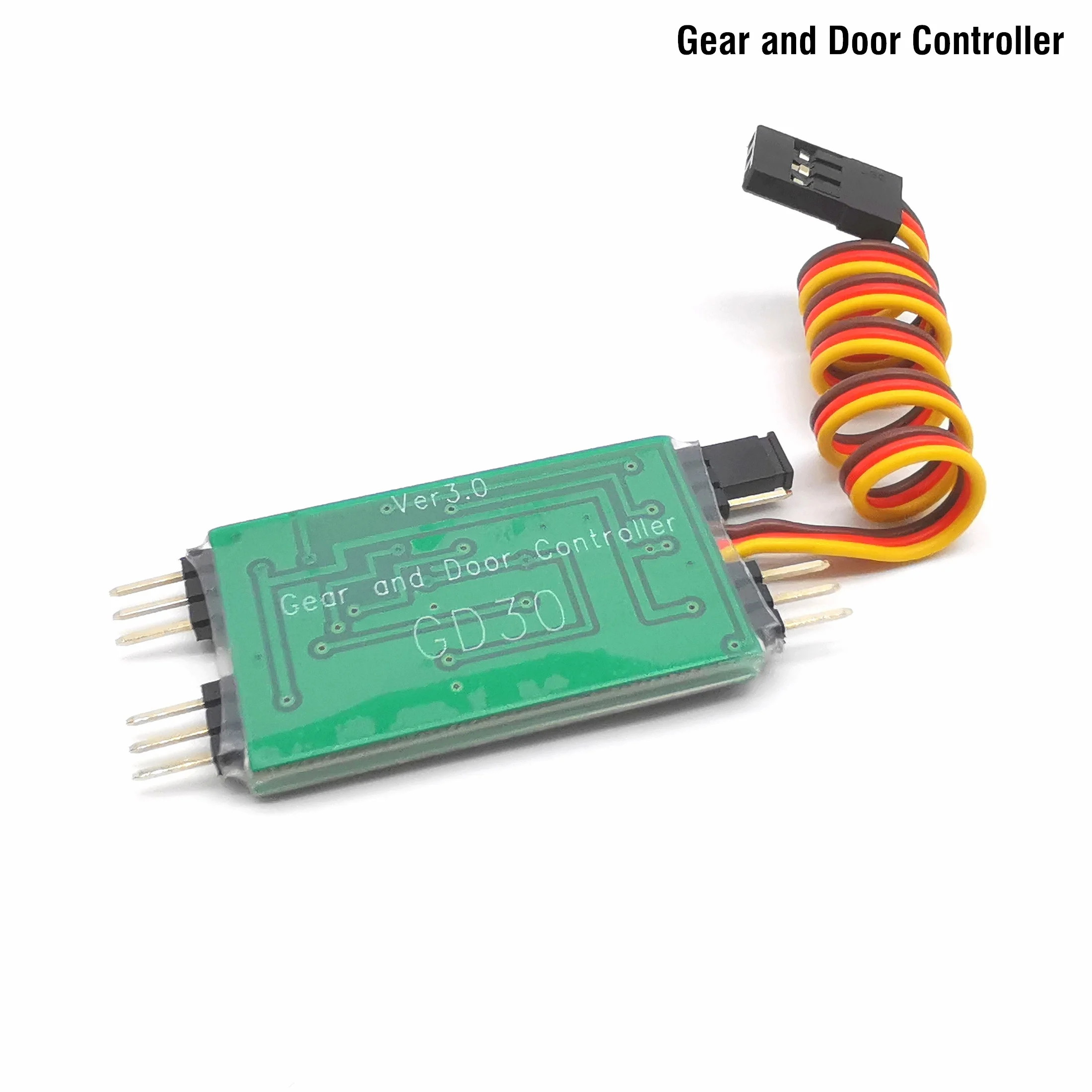 Contrôleur de séquenceur de train d'atterrissage et de porte GD30 pour avion RC, système rétractable à voilure fixe avec servomoteur