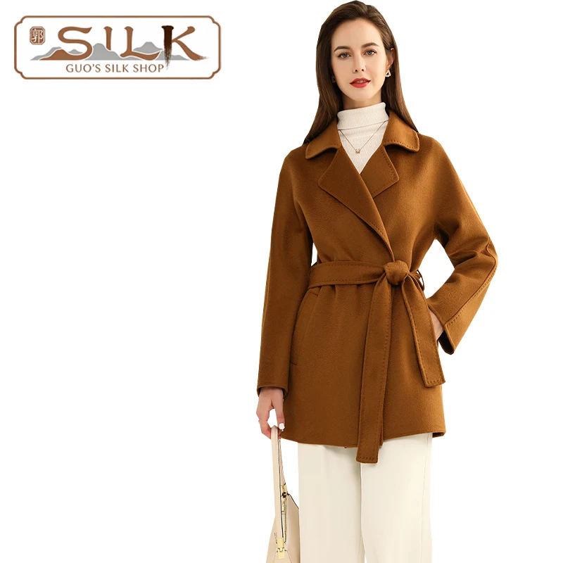 

High-end Double-sided Cashmere Women's Coat - Elegant Style, Fashionable, Business and Casual Wear, Soft and Comfortable