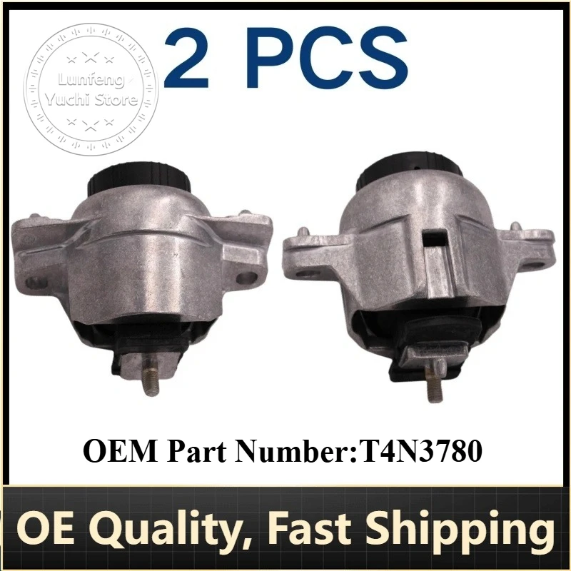 

P/N: T4N3780, T2H8171, T4N13011, T4N37216 - 2-Piece Engine Mount for Jaguar XE (2016-2020 Model Years)