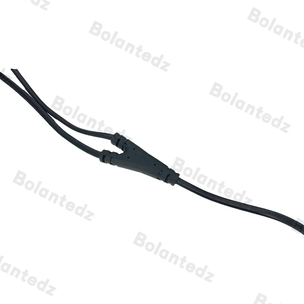 EU CEE7/16 90 Degree Male to Female Dual Output,2 Ways Outlet Extension Cord European 2 Prong M/F Power Splitter Cable image 4