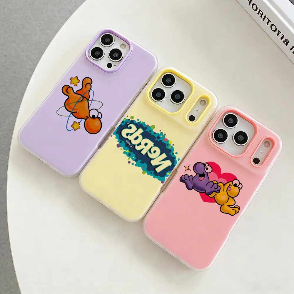 

Art N-Nerds Phone Case Colorful 2‑in‑1 Jelly Matte Clear Full Protection Case For iPhone 11‑17 Series