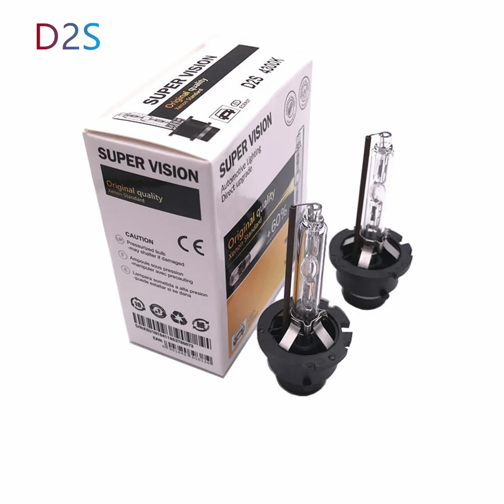2 قطعة سيارة زينون استبدال HID D2S 35 واط 12 فولت لأودي A8 A6 C5 C6 ل Volkswagen vw جديد بيتل باسات B5 4300 كيلو 6000 كيلو 8000 كيلو