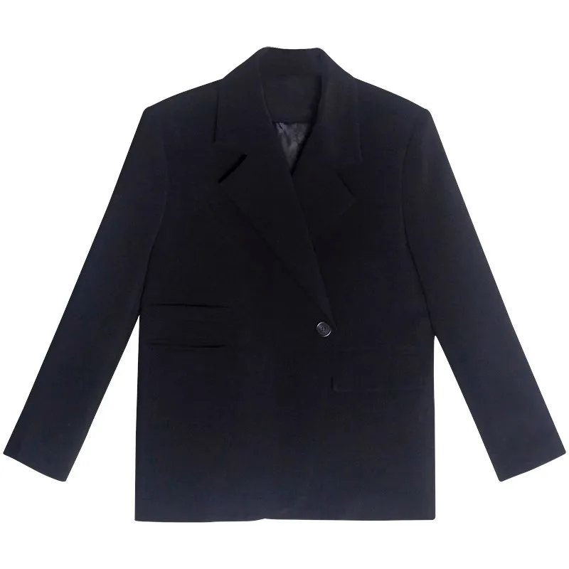 Cappotto corto da donna Nuovo in abiti esterni Giacca corta Donna Indietro Abbigliamento da lavoro Cappotti Stampati su misura Chiusura leggera Selvaggia