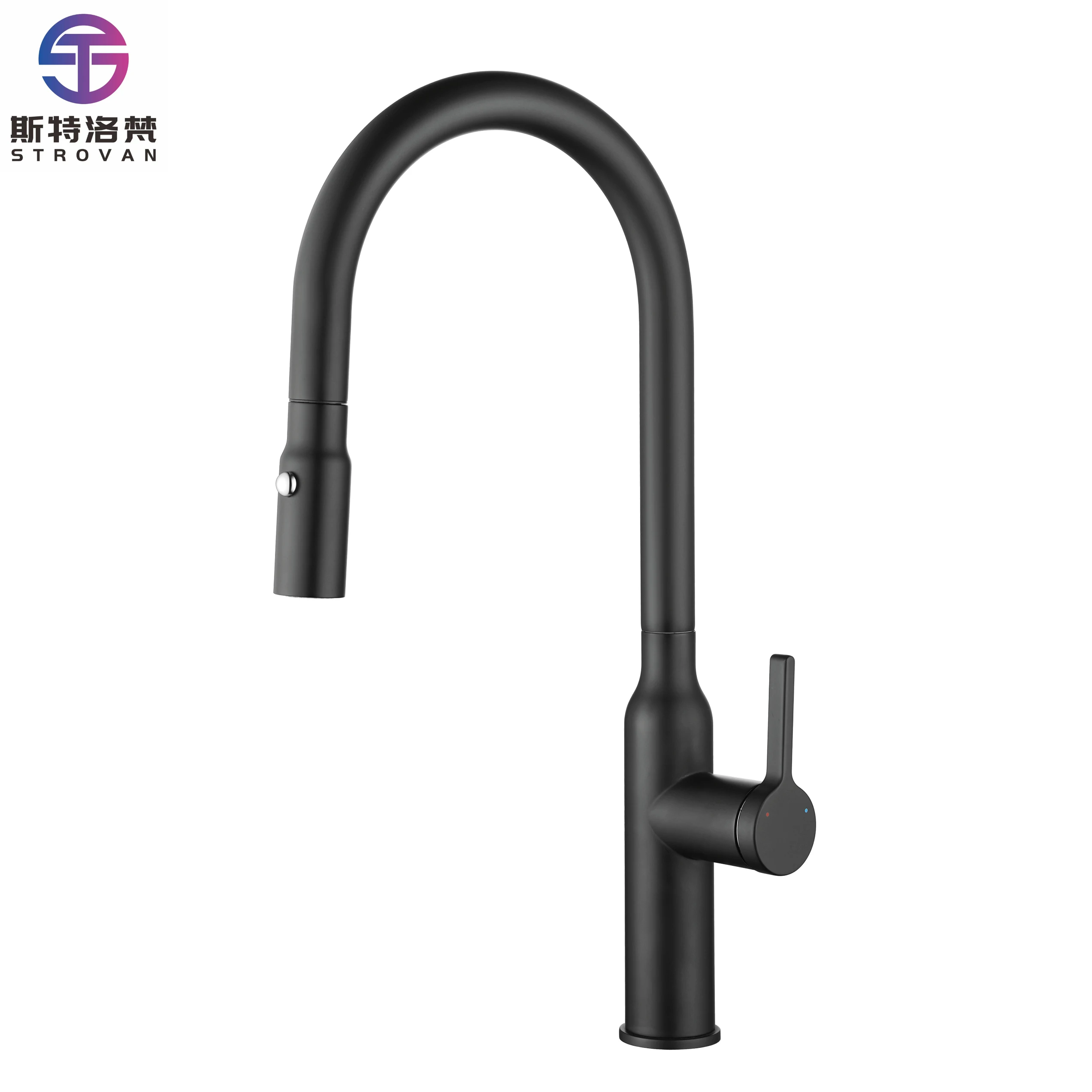 

Kitchen Sink Faucets with Pull Down Sprayer Looks Stylish and Contemporary Fits for Modern Bar or Kitchen