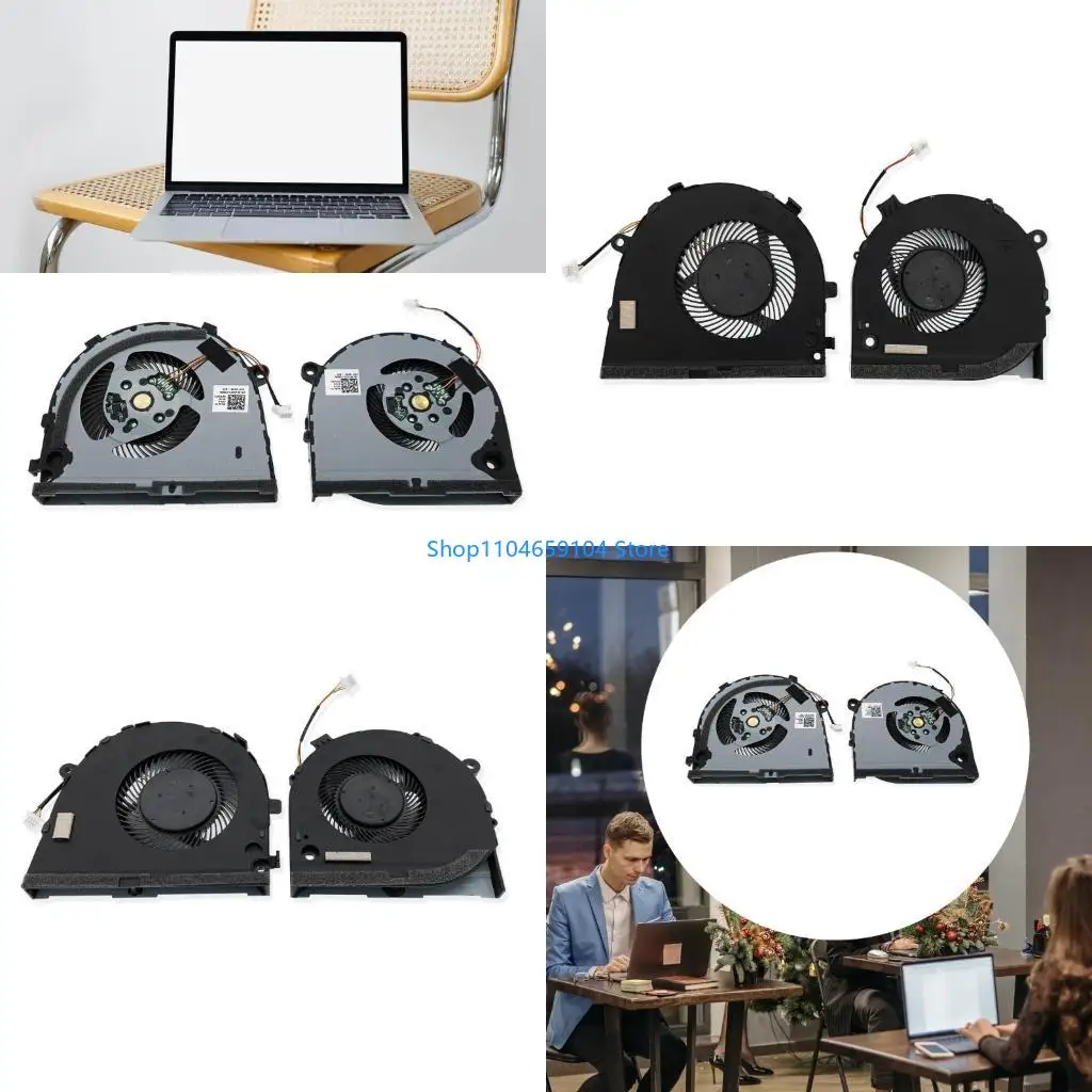 

Вентилятор процессора и графического процессора, охлаждающий вентилятор для ноутбука, 5 В, 0,5 А, 4-контактный радиатор для игры