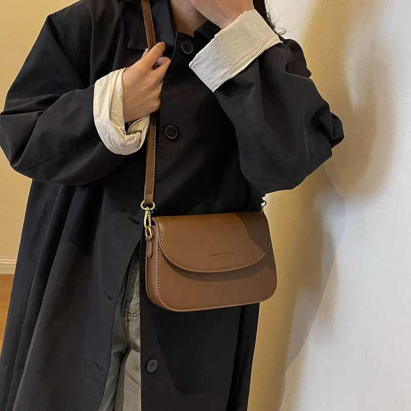

Fashion Bag Texture Women's Bag 2025 New Trendy and Versatile Small Square Bag Simple Korean Style Shoulder Bags