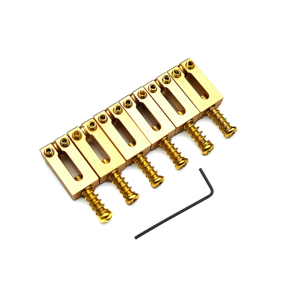 6 Pcs Electric Guitar Single Shake Tremolo Bridge String Code, Bottom String Bar Pressing String Code for