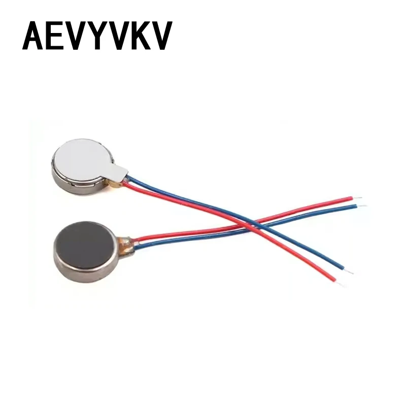 DC 3V 3.7V 8mm/10mm 0820 0827 0834 1027 1030 1034 Round Thin Vibration Motor Button Coin Vibrating Motor Vibrator Phone Massager