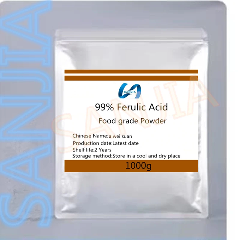 

Глобальная быстрая доставка, 50-1000 г ферлюловой кислоты, индивидуальная упаковка для самостоятельного изготовления домашнего мыла