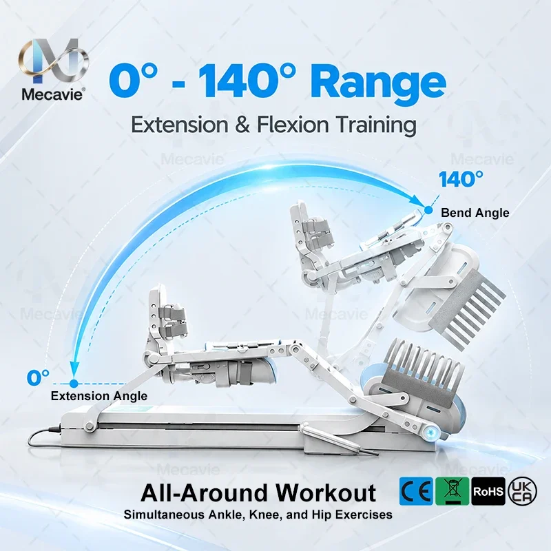 Intelligent Electric CPM Knee Rehabilitation Machine Lower Limb Exercise Bending and Stretching Knee Rehabilitation Trainer