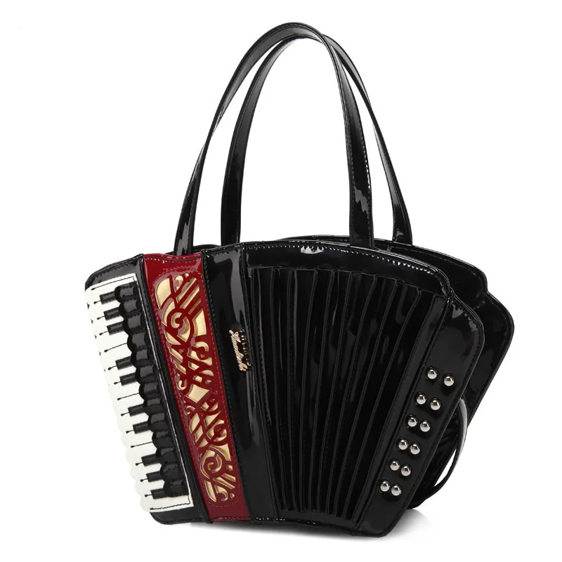 Creative Fashion Accordion Design Handbag Europe And The United States Personality Senior Sense Single Shoulder Crossbody Bag