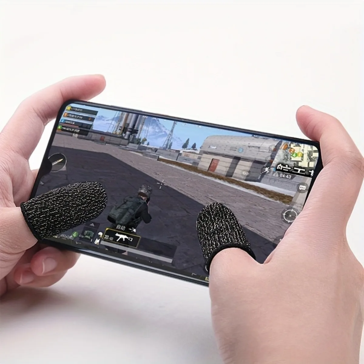 2개 듀얼 헤드 게임 트리거 + 4개 게임용 손가락 슬 - Gaming Trigger Phone review and price