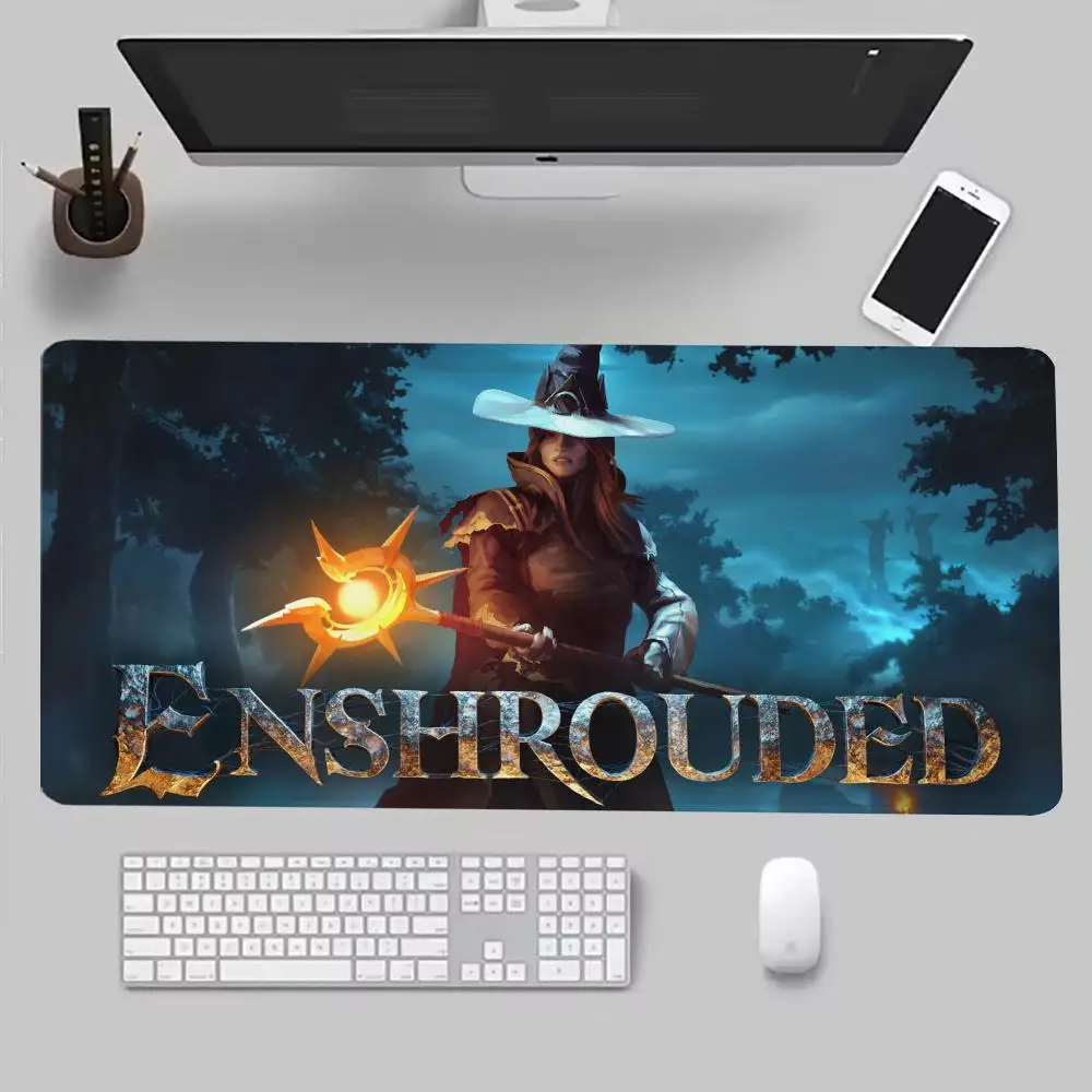 

Совершенно новый игровой коврик для мыши E_Enshrouded — большой настольный коврик для мыши с милым дизайном высокой четкости идеально подходит для игроков CS:GO.