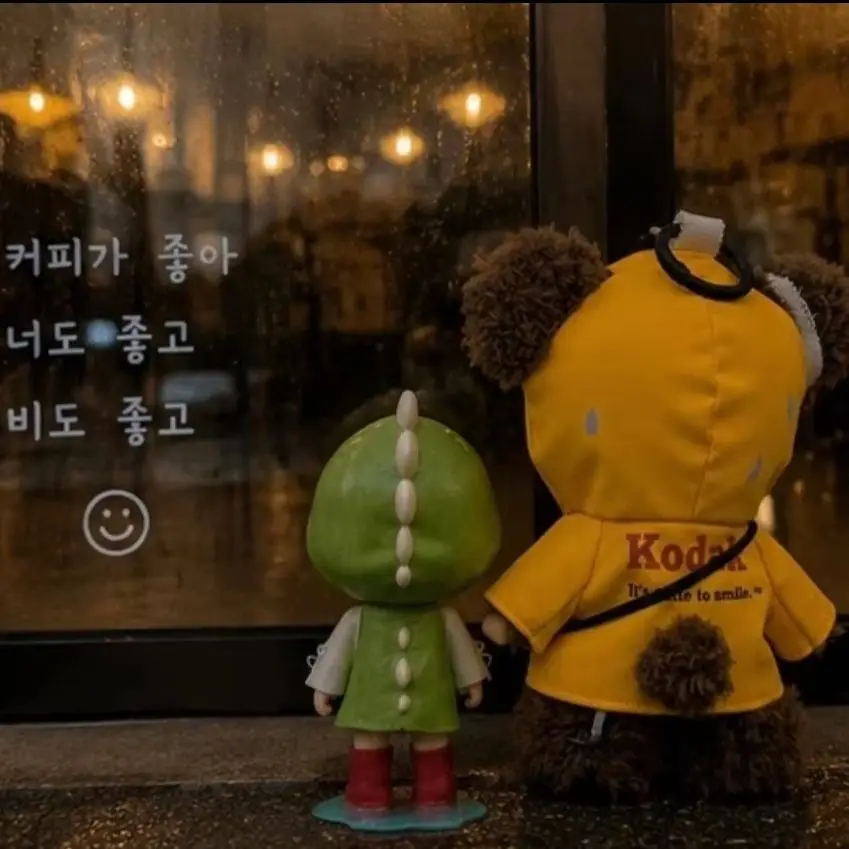 

POP MART Hirono Kodak Series Plush Doll Pendant Genuine Blind Box Mystery Figurines Home Decor Ornament Guess Toys Bag