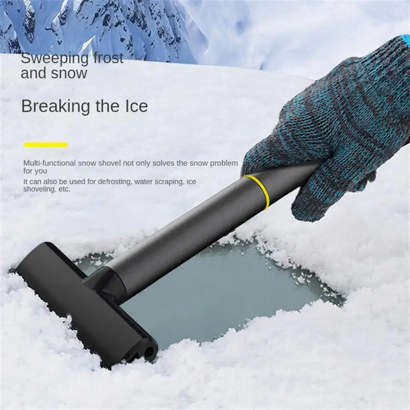 

Car Ice Scraper Windshield Snow Removal Shovel Ice Breaker Snow Remover Cleaning Glass Brush TPU Winter Snow Brush Shovel Tool