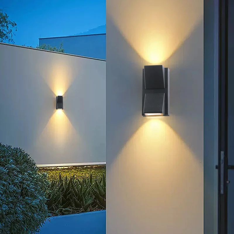 Waterproof Surface Mounted Wall Lamp Outdoor/ Indoor LED Wall Lamp 3W 6W AC85-265V Porch Light Garden Light