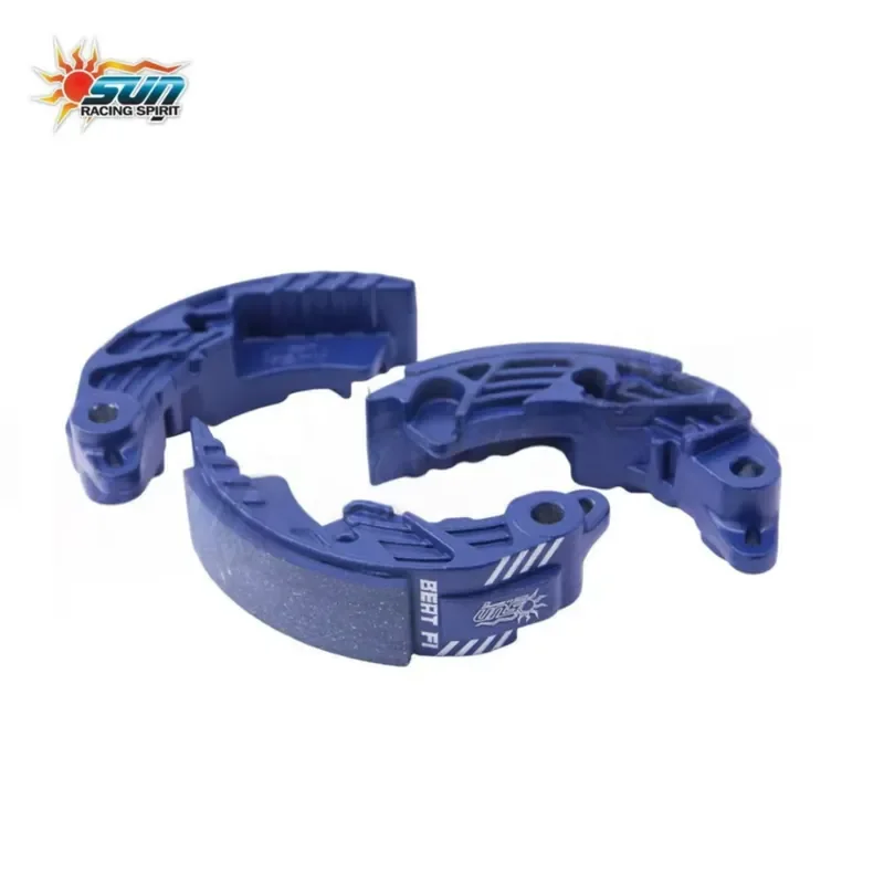 

SUN Racing New Blue Steel BEAT Fi Taiwan for for Motorcycle Clutch Shoe Block Set (W/O Spring) (3PCS/SET) Retrofit Upgrade