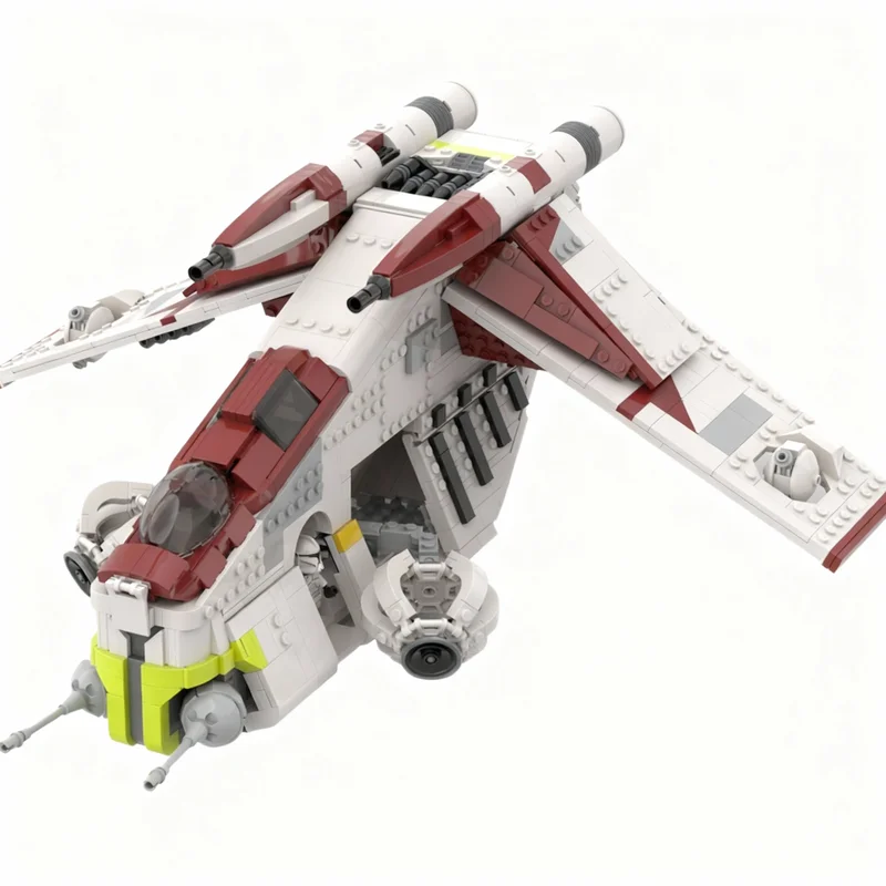

1612pcs MOC Episode II Republic Gunship Star Battle Model Building Blocks Construction Toy Christmas Gifts DIY Creative Idea