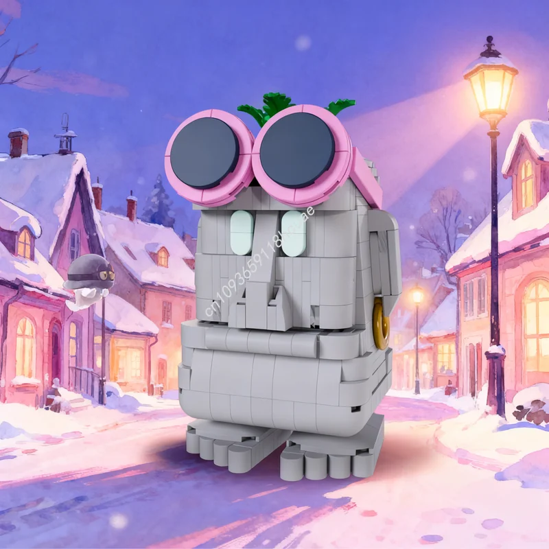 

504pcs MOC Mariose Moe Eye Model Building Blocks Assemble Construction Creative DIY Christmas Gift Toys Brick Idea Education