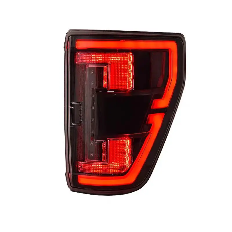 For Ford Raptor F150 Raptor LED Tail Light F-150 2021-2023 with Blind Spot Detector Pickup To Replace Ford F150 Car Rear Light