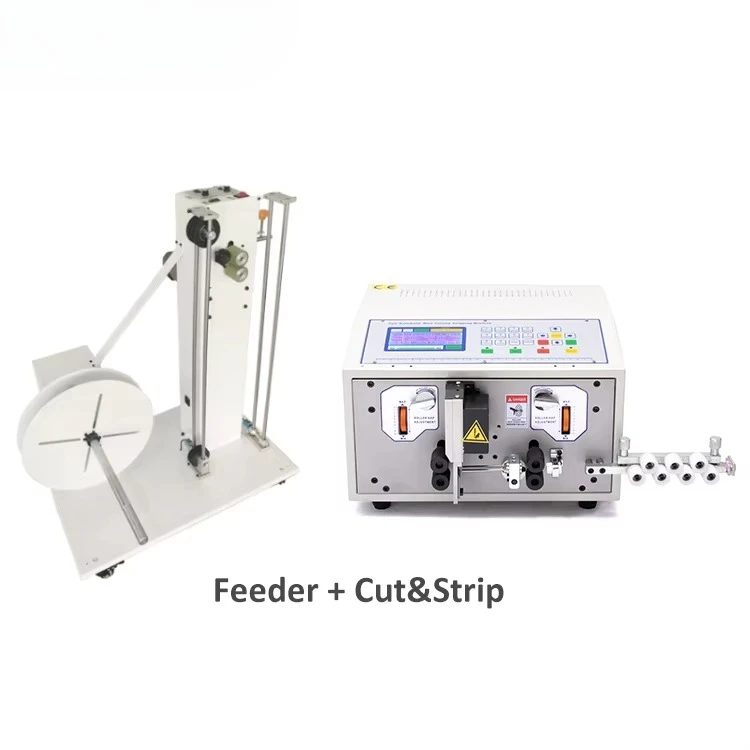 آلة تجريد الأسلاك الأوتوماتيكية آلة قطع وتجريد الأسلاك Eastontech ثنائي اللغة 11 EW-02B سلك SWT508C عالي الجودة