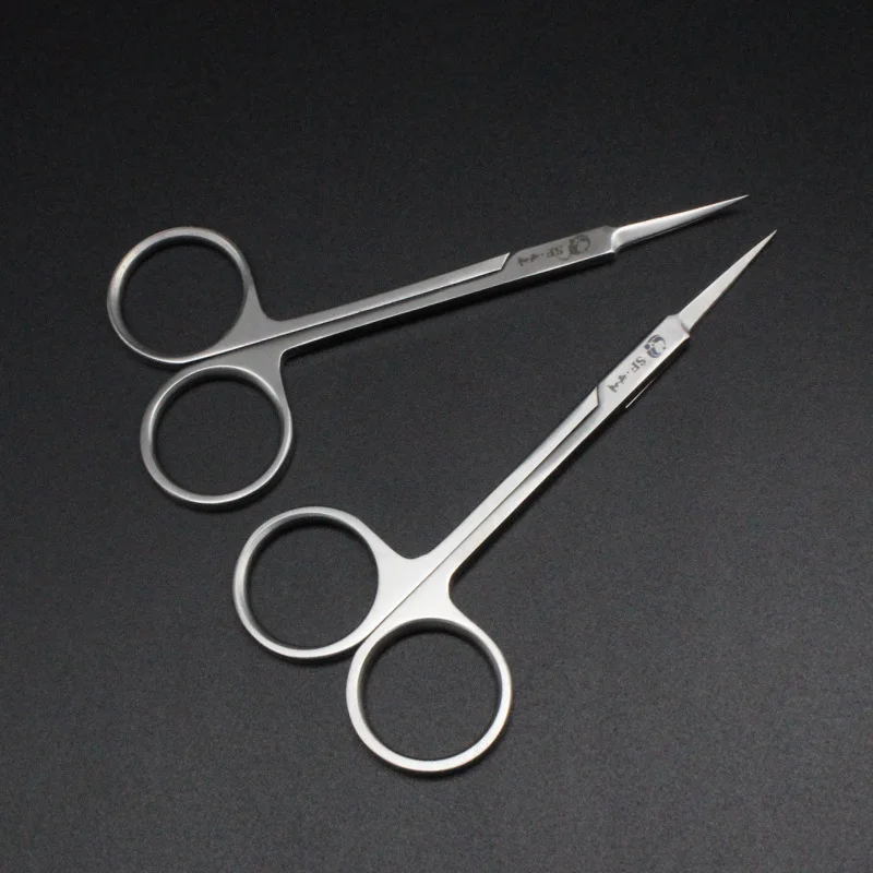 

Medical scissors Stainless steel double eyelid thread buried open eye instruments beauty stitches removal eye express scissors