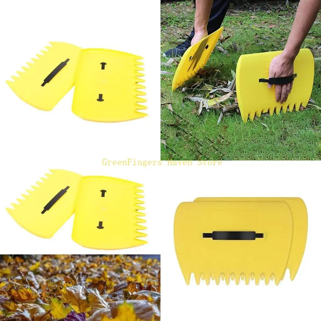 

F68D Garden & Yard Leafs Scoops Ручные грабли больших листьев