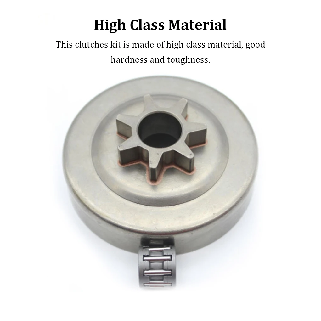 Clutches Drum Sprocket Plate Components Gardening Tool Metal Chainsaw Part image 3