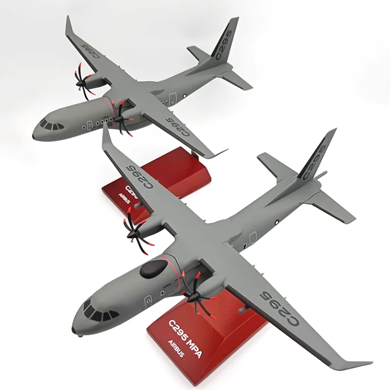 1/100 スケール C-295 C295 輸送機静的プラスチック航空機モデルコレクション装​​飾装飾品ギフト
