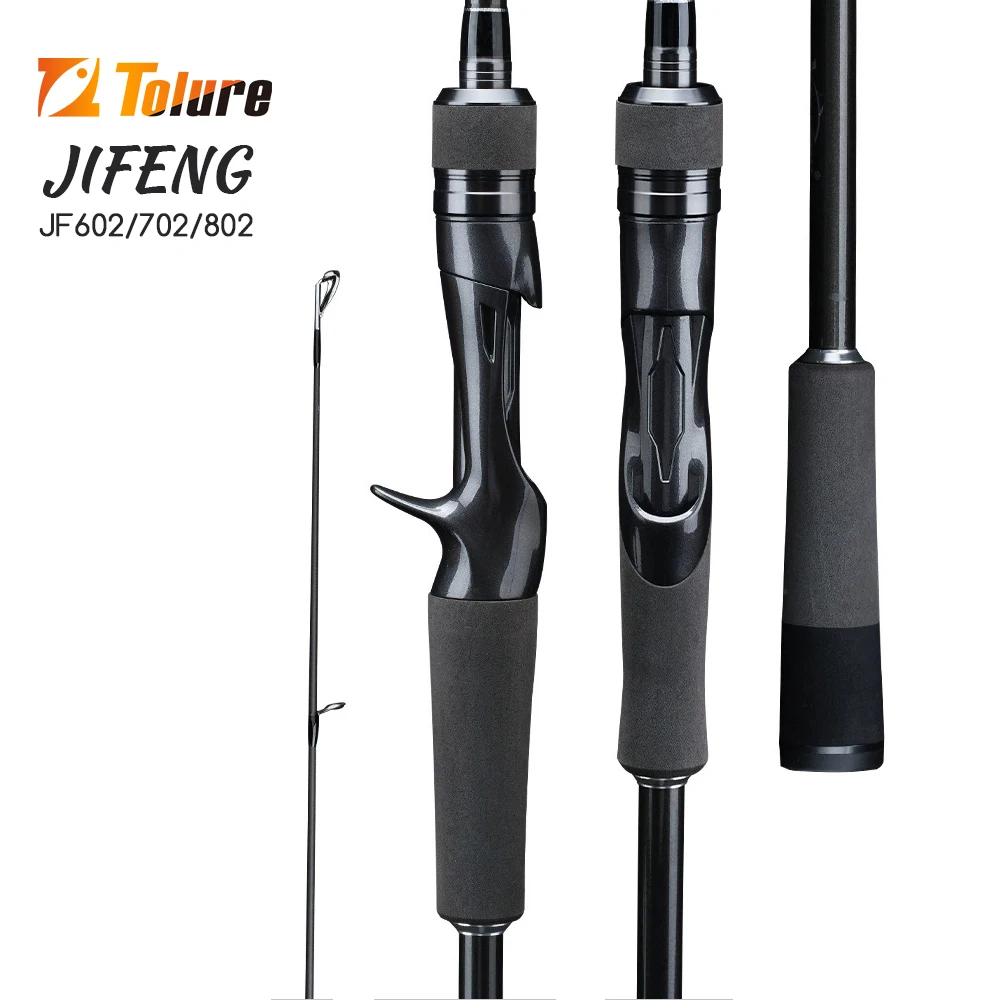 

TOLU 2025 NEW JIFENG Sieries Spinning/Casting Lure Fishing Rod 602/702/802 2 Sections M Action Lure Weight 5-25g