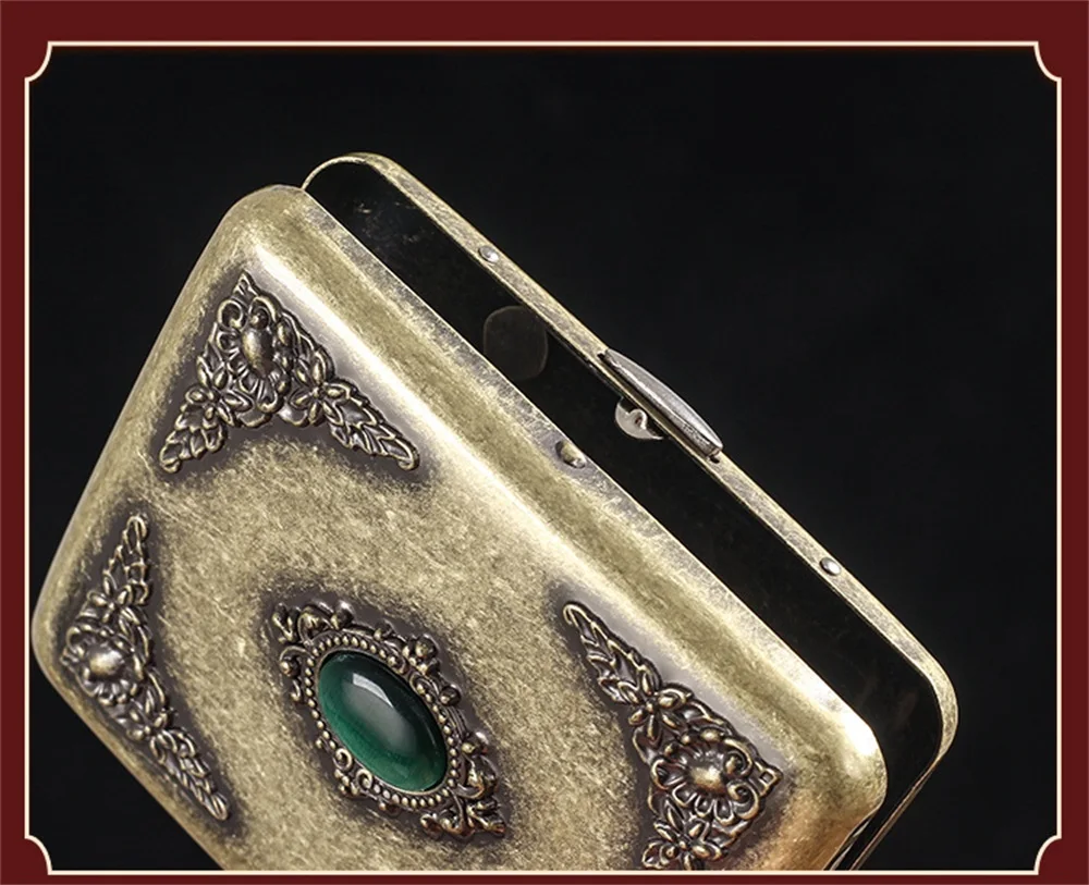 Embossed Cigarette Case Design