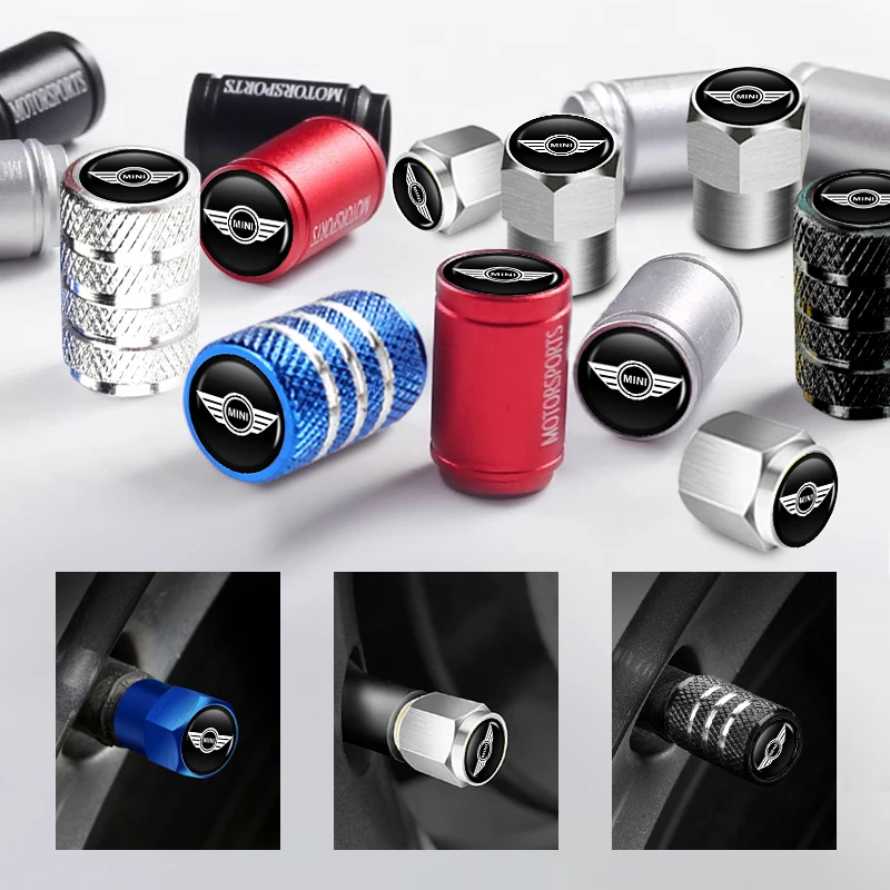 4Pcs Car Tire Valve… - image