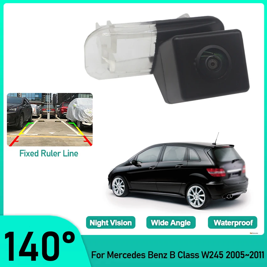 

CCD Full HD Fisheye Rear View Camera For Mercedes Benz B Class W245 2005 2006 2007 2008 2009 2010 2011 Car Reverse Monitor