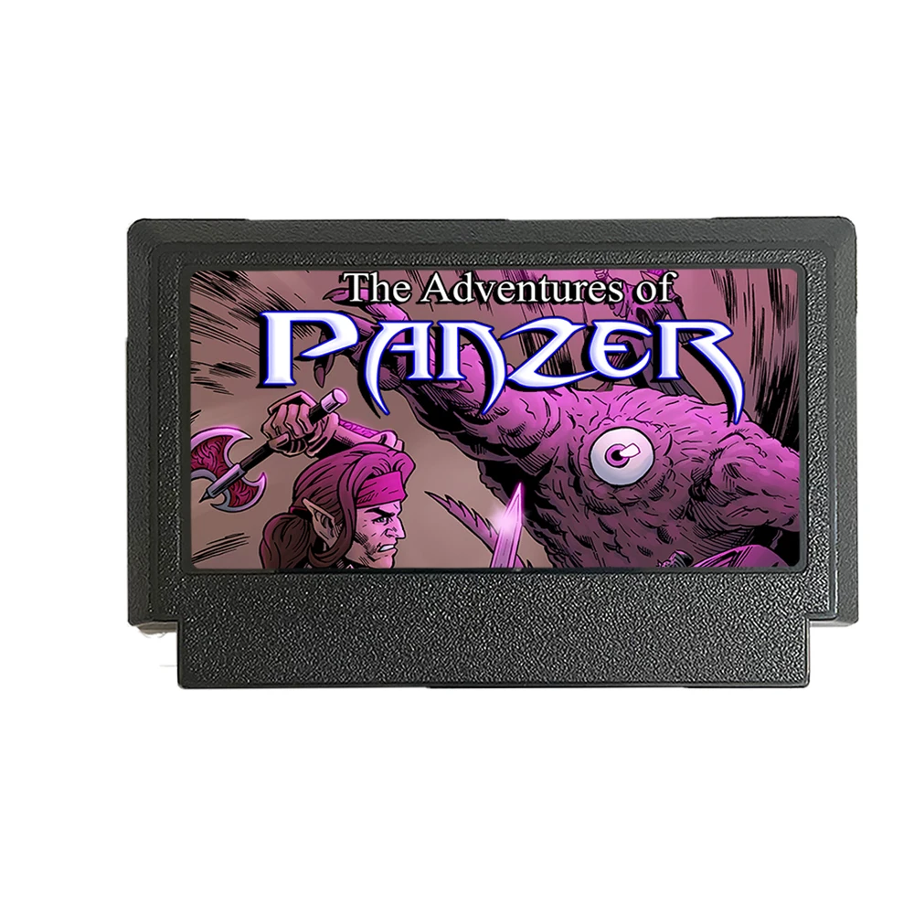 The Adventures of Panzer - A Brand NEW 60 Pin FC Famicom Game Cartridge For Nintendo Family Computer Game Console