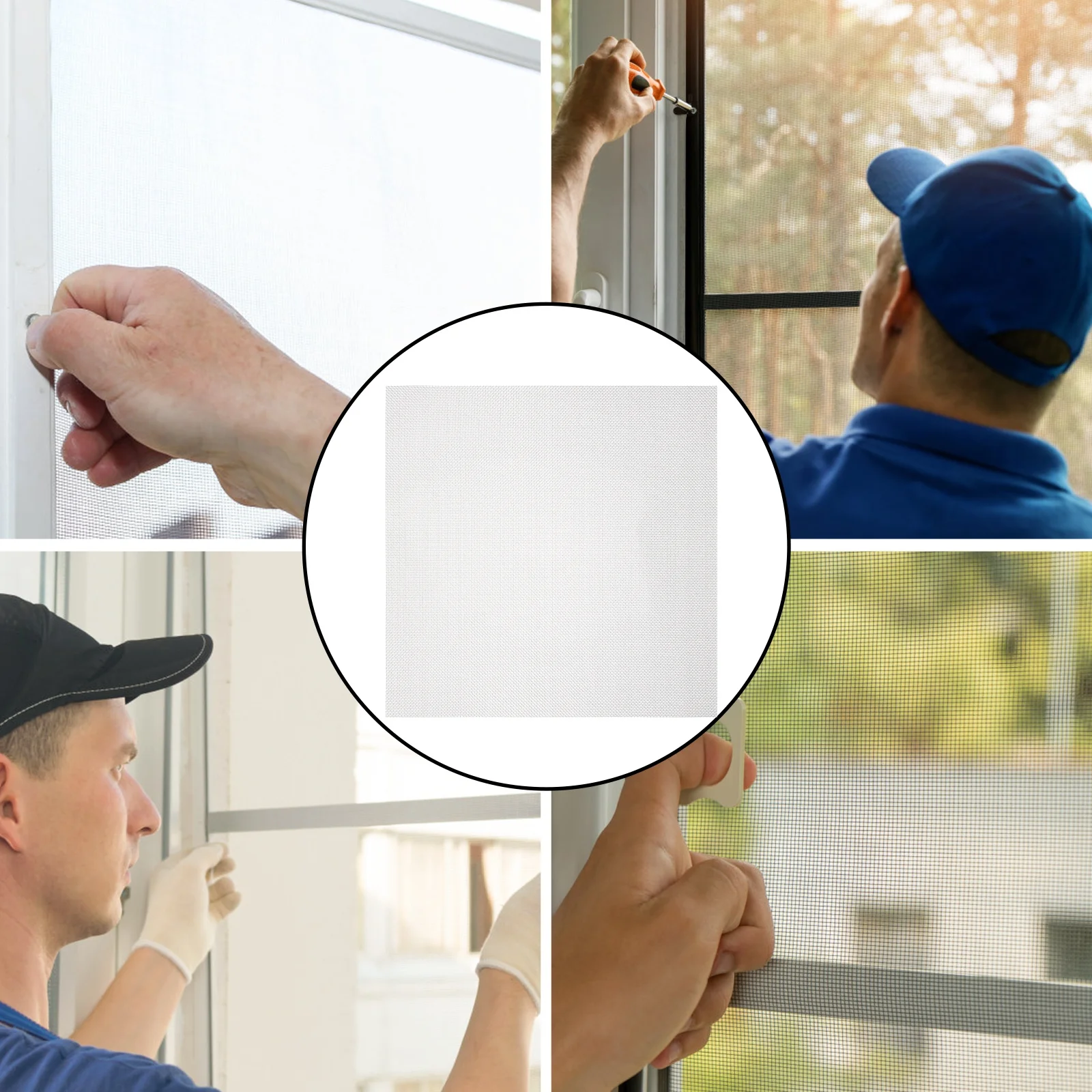 2 قطعة الفولاذ المقاوم للصدأ المنسوجة شبكة سلكية ورقة الصدأ برهان مقاومة للتآكل للمنزل نافذة الباب الحشرات التدقيق شبكة أداة أجزاء