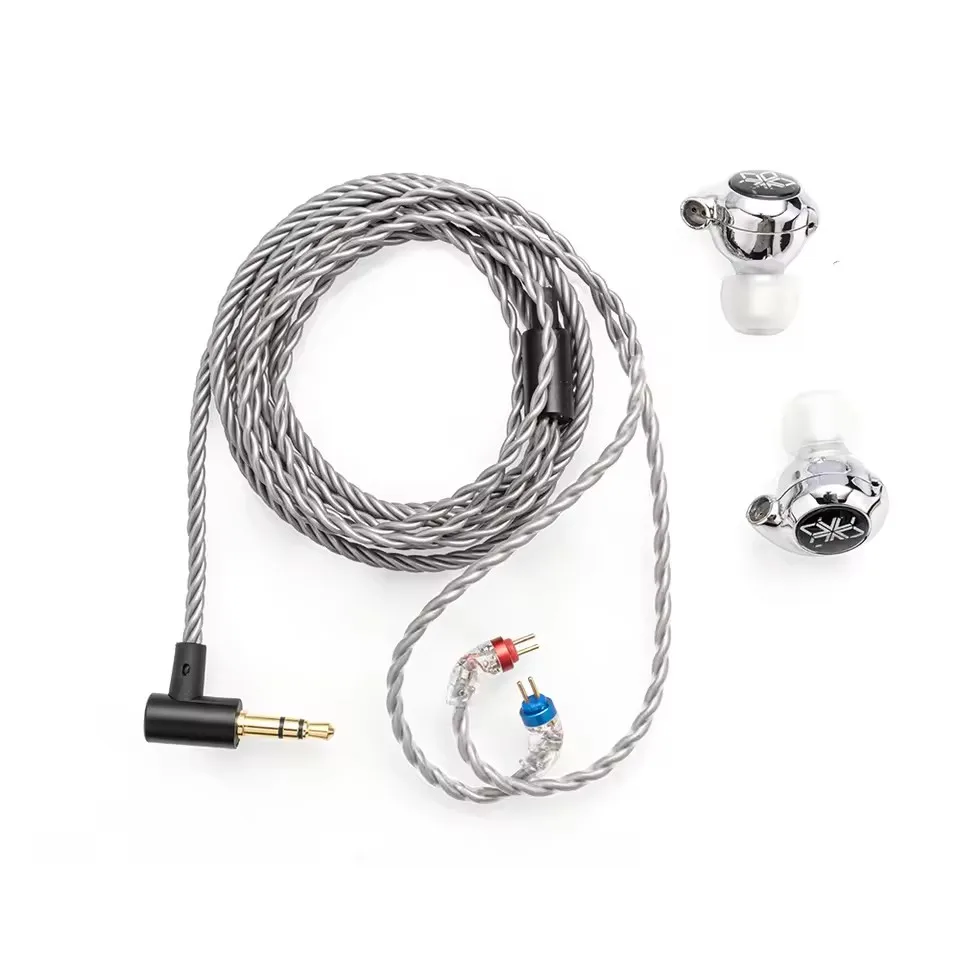 

Wired Earbuds 1DD Dynamic Driver In-Ear Monitors Earphone Hi-Res Audio Earbuds with 2pin 0.78mm Detachable Cable Headset