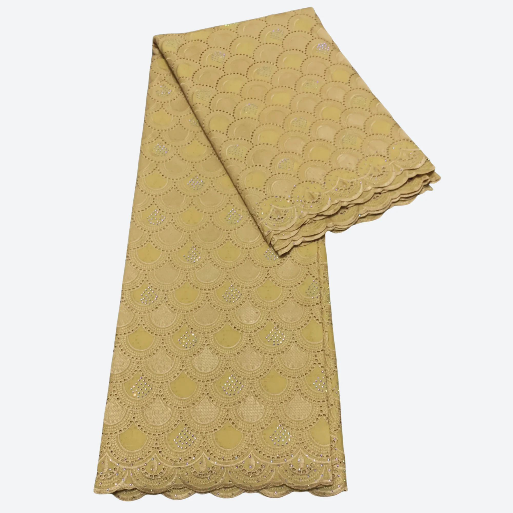 

Нигерийская сухая хлопковая кружевная ткань, Новое поступление 2025, высокое качество, швейцарская вуаль, кружево в Швейцарии для свадебного платья своими руками